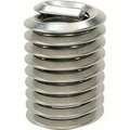 Bsc Preferred 18-8 Stainless Steel Helical Insert 1/4-20 Right-Hand Thread 0.5 Long, 10PK 91732A734